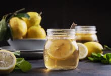 Lemon With Hot Mint